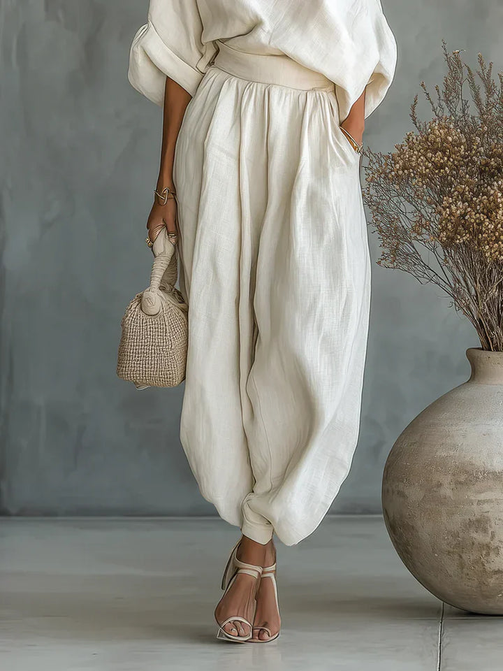-Celestine™ | Off-Shoulder Two-Piece Set-