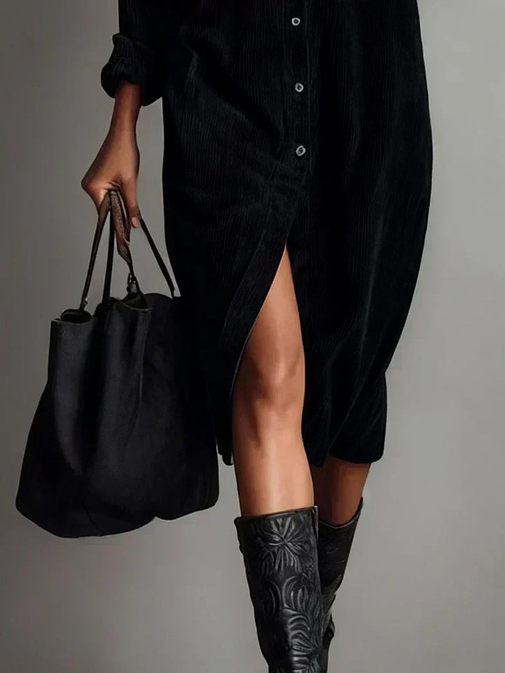 Daphne™ | Chic Flared Hem Dress