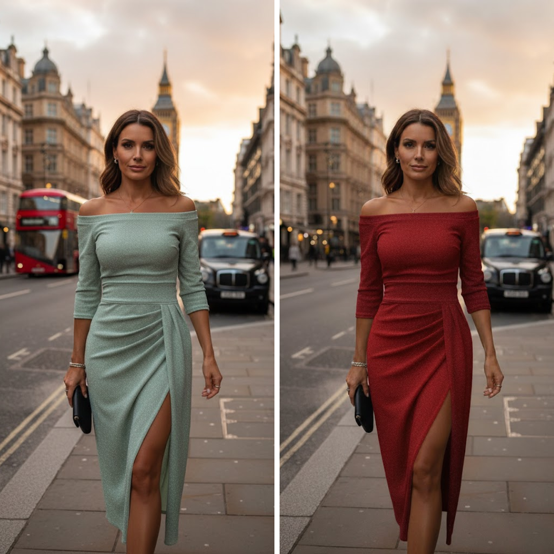 Vivian™ | Flowing Halter Dress