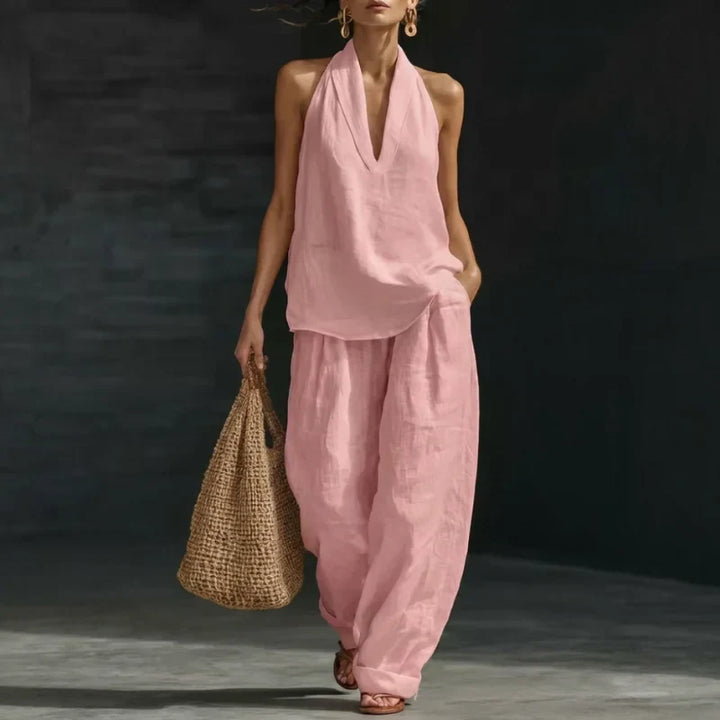 -Deirdre™ | Textured Two-Piece Set-