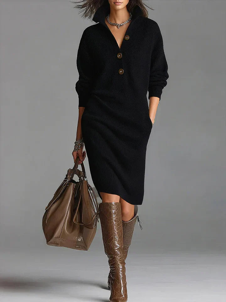 Elisa™ | Chic Sweater Dress