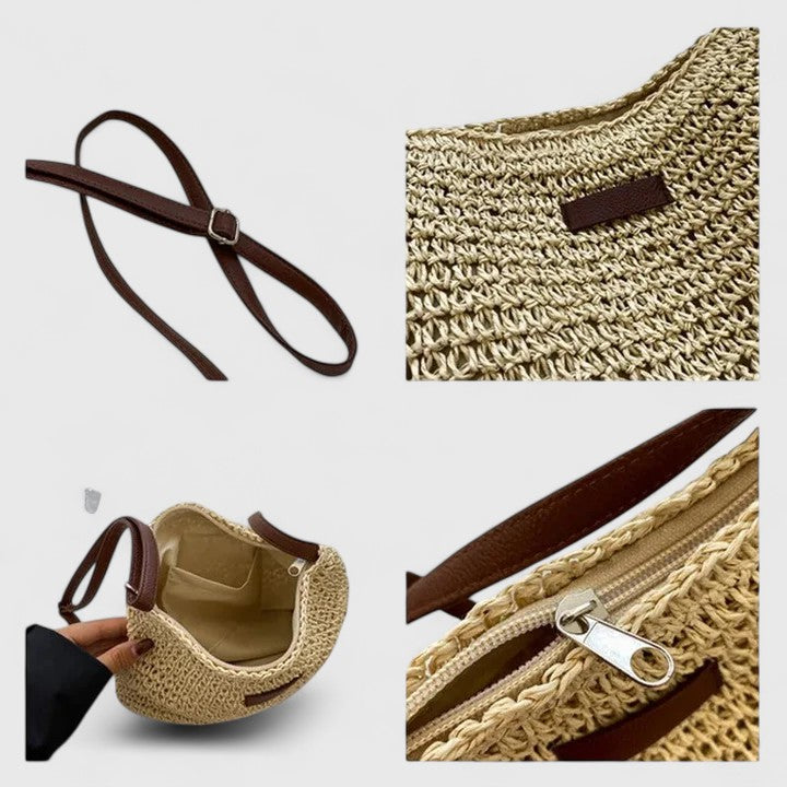 Harlow™ | Artisan Woven Slouch Bag