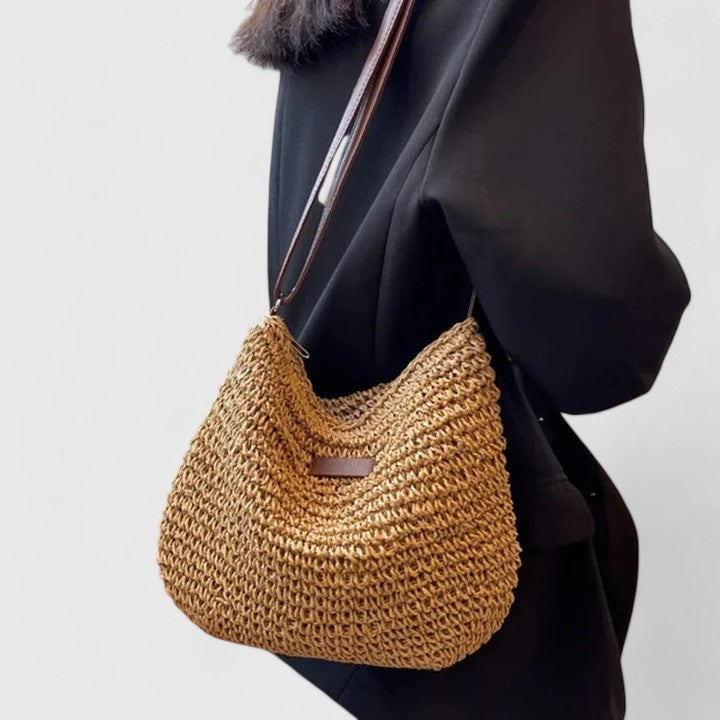 Harlow™ | Artisan Woven Slouch Bag
