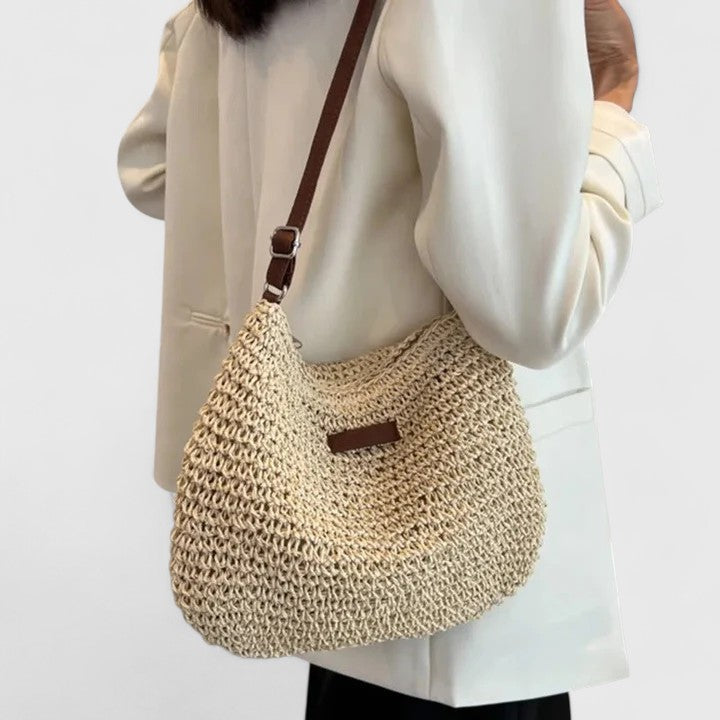 Harlow™ | Artisan Woven Slouch Bag