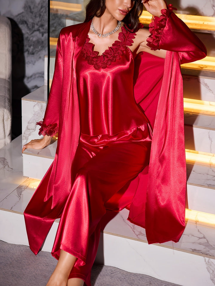 Lillian™ | 3-Piece Elegant Sleepwear Set