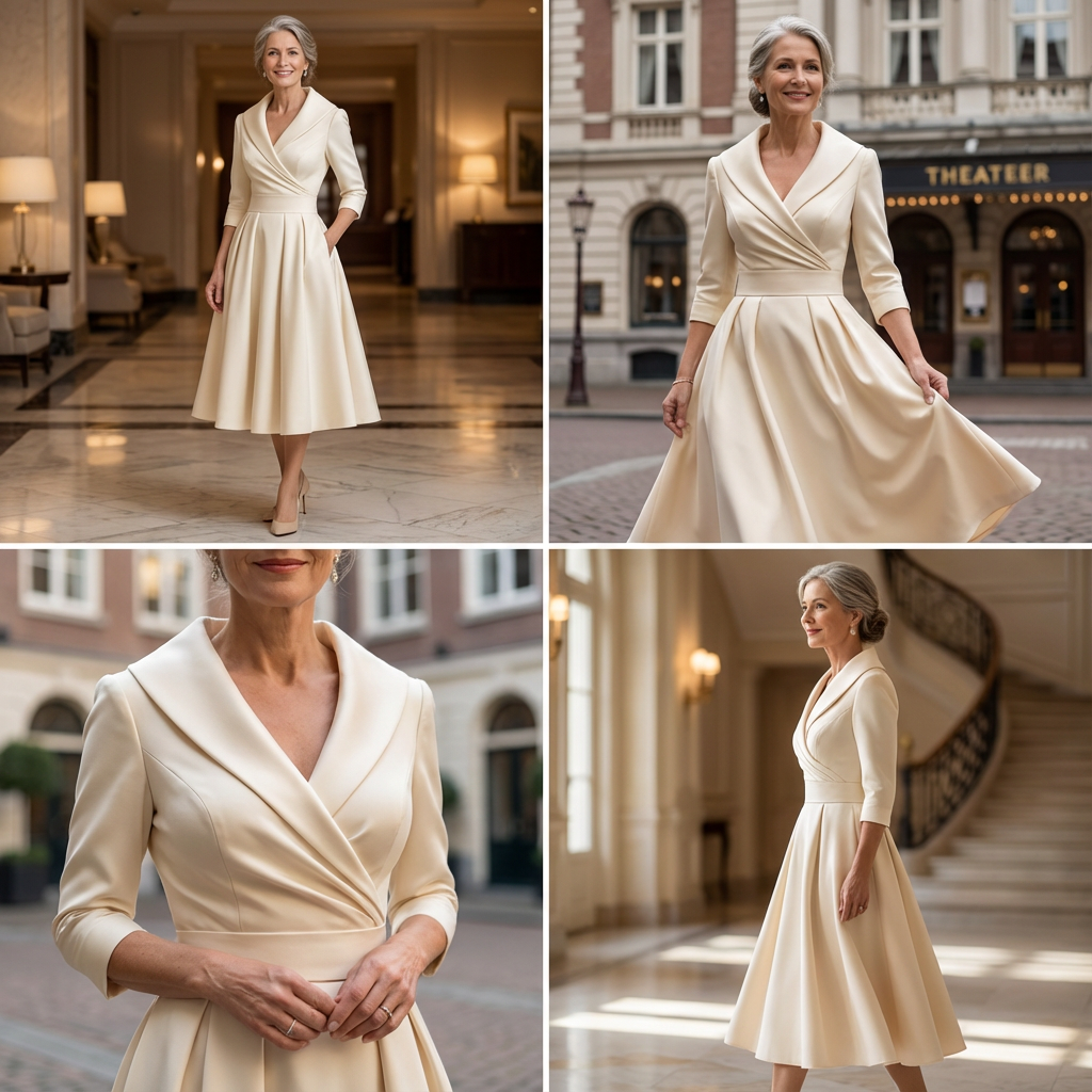 Rosalie™ | Refined Midi Dress