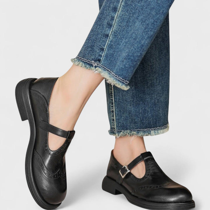 Annette™ | Elegant Low-Heel Flat
