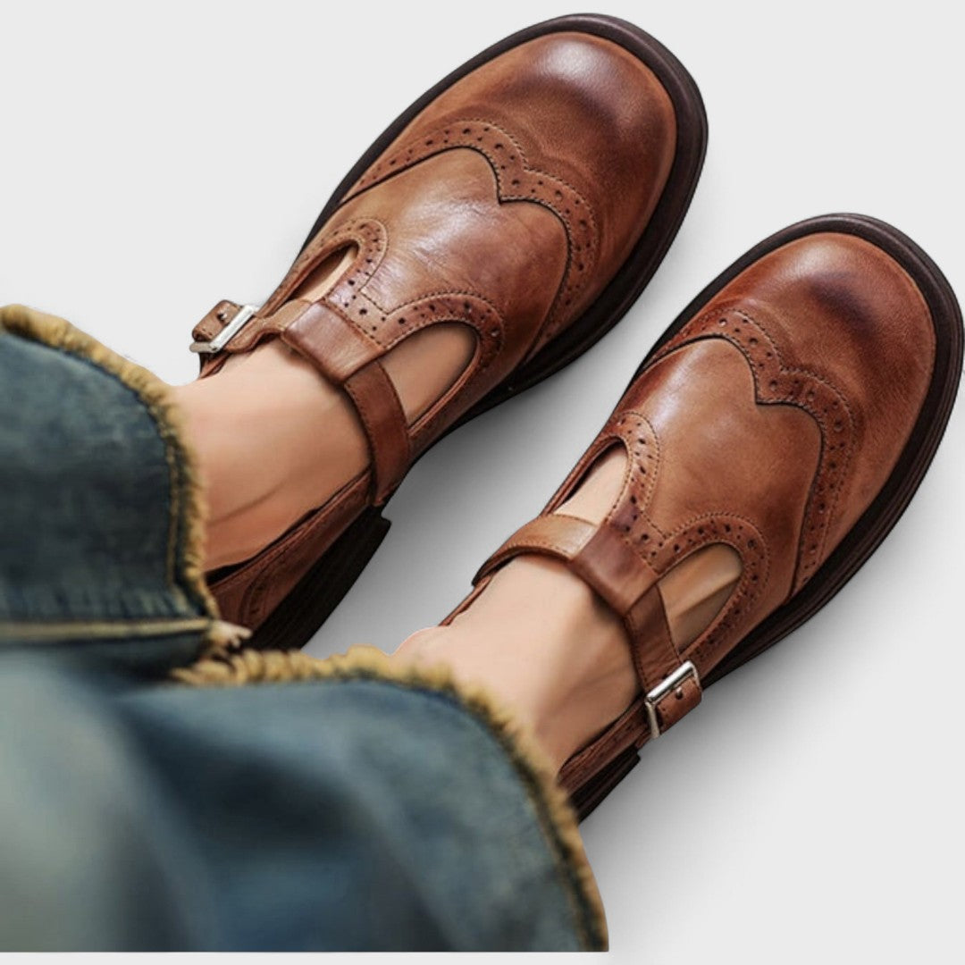 Annette™ | Elegant Low-Heel Flat