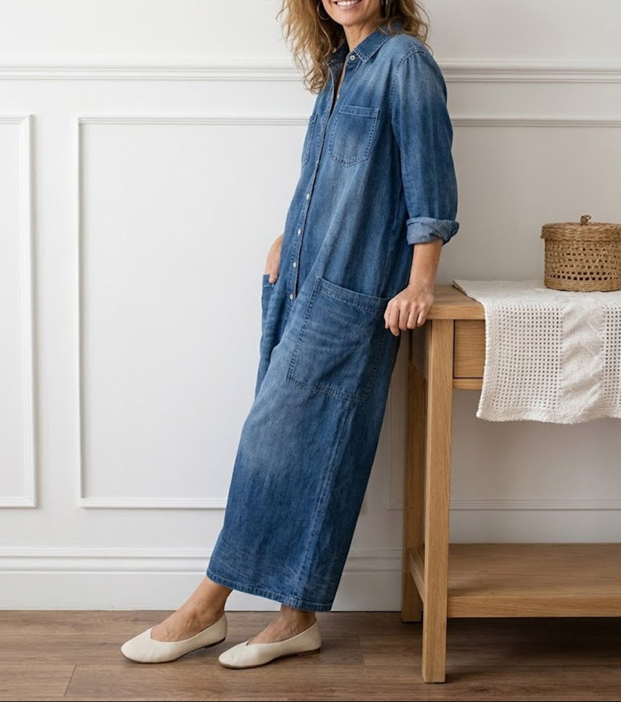 Romy™ | Vintage Washed Jumpsuit