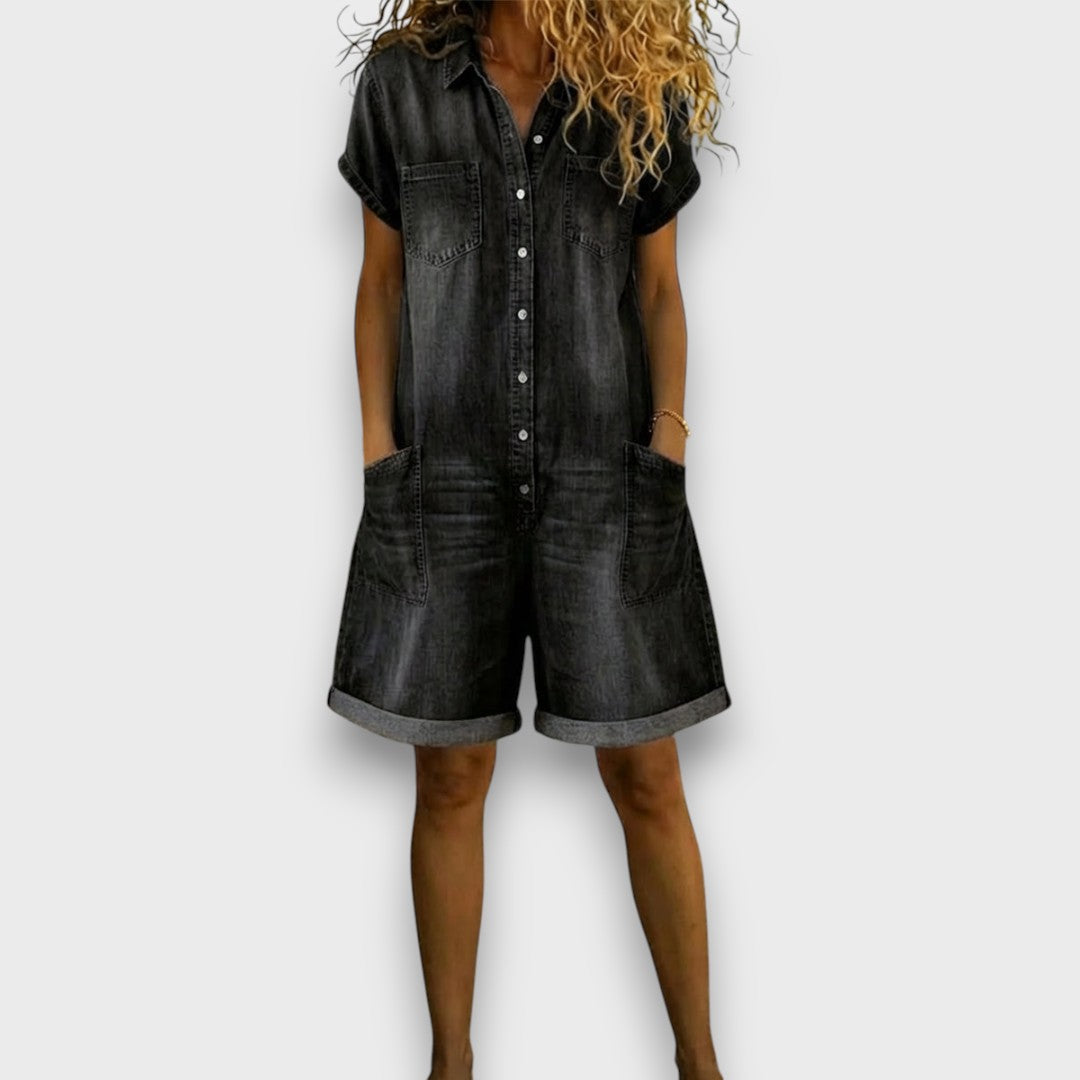 Yara™ | Vintage Short Overalls