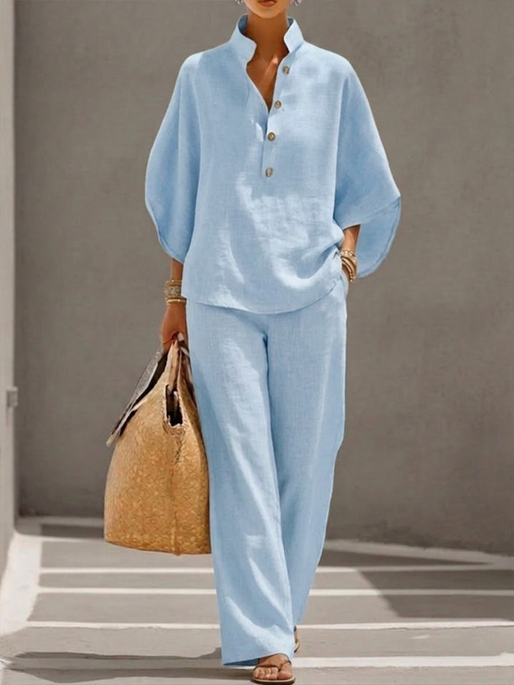 Waverly™ | Flowy Bat-Sleeve Two-Piece Set